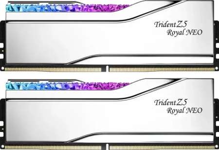 G.SKILL 64GB DDR5 6000MHz Kit(2x32GB) Z5 Royal RGB Silver