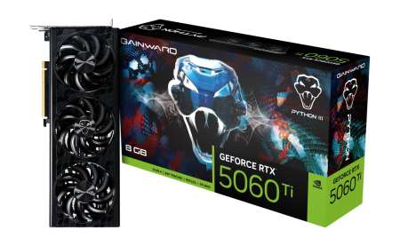 Gainward GeForce RTX5060 TI 8GB DDR7 Python III Gainward GeForce RTX5060 TI 8GB DDR7 Python III