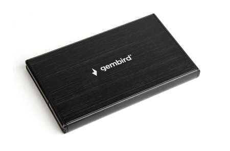 Gembird 2,5" EE2-U3S-3 USB3.0 Enclosure Aluminium Black Gembird 2,5" EE2-U3S-3 USB3.0 Enclosure Aluminium Black