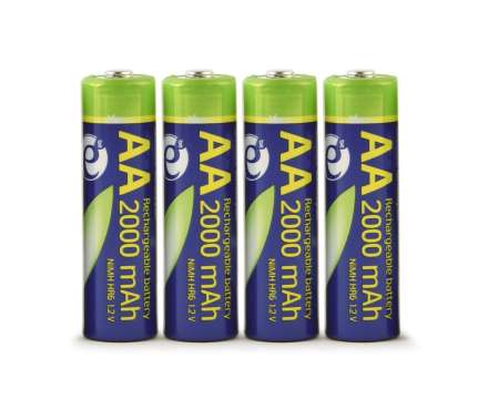 Gembird 2000mAh AA Ni-MH akkumulátor 4db/csomag Gembird 2000mAh AA Ni-MH akkumulátor 4db/csomag
