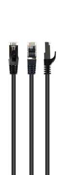 Gembird CAT6A S-FTP Patch Cable 1m Black Gembird CAT6A S-FTP Patch Cable 1m Black