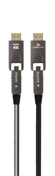 Gembird CCAP-HDMIDD-AOC-10M Active Optical AOC High speed HDMI D-A cable with Ethernet AOC Premium Series 10m Black Gembird CCAP-HDMIDD-AOC-10M Active Optical AOC High speed HDMI D-A cable with Ethernet AOC Premium Series 10m Black