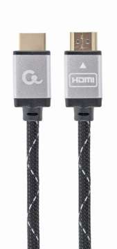 Gembird CCB-HDMIL-1M High speed HDMI cable with Ethernet Select Plus Series 1m Black Gembird CCB-HDMIL-1M High speed HDMI cable with Ethernet Select Plus Series 1m Black