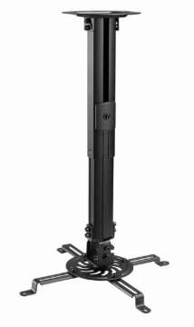Gembird CM-B-01 Adjustable ceiling mount for projector/beamer Black