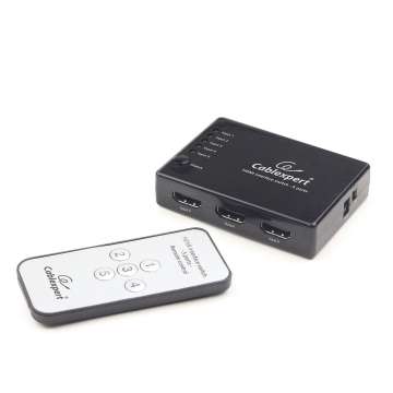 Gembird DSW-HDMI-53 HDMI interface switch 5 ports Gembird DSW-HDMI-53 HDMI interface switch 5 ports