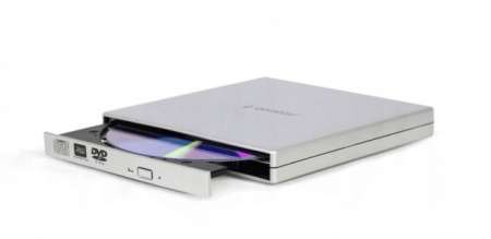 Gembird DVD-USB-021-SV Slim DVD-Writer Silver