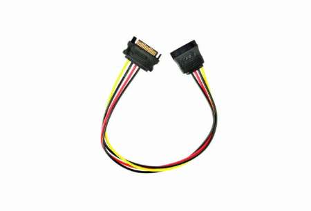 Gembird CC-SATAMF-01 SATA power extention cable 0,3m Gembird CC-SATAMF-01 SATA power extention cable 0,3m