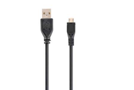 Gembird USB2.0 A-microUSB 0,3m Black Gembird USB2.0 A-microUSB 0,3m Black