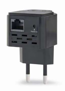 Gembird WNP-RP300-03-BK Wi-Fi repeater 300 Mbps Range Extender Black