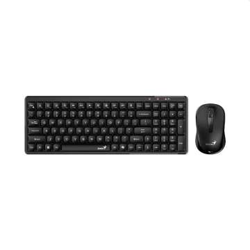 Genius LuxeMate Q8100 Wireless Keyboard & Mouse Combo Black HU Genius LuxeMate Q8100 Wireless Keyboard & Mouse Combo Black HU