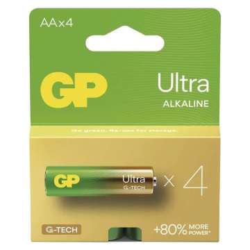 GP AA Alkáli Elem 4db/csomag