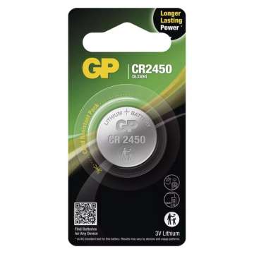 GP CR2450 Lítium Gombelem 1db/csomag
