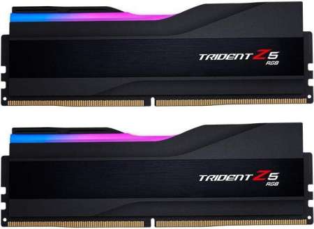 G.SKILL 128GB DDR5 6400MHz Kit(2x64GB) Trident Z5 RGB Black