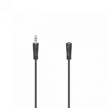Hama FIC 3,5mm Jack hosszabítókábel 3m Black