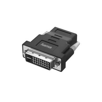 Hama FIC DVI-D (Dual Link) - HDMI Adapter Black Hama FIC DVI-D (Dual Link) - HDMI Adapter Black