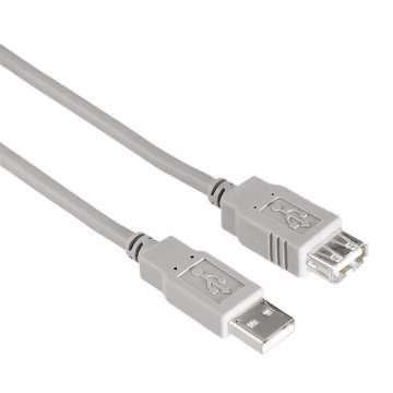 Hama FIC Eco USB kábel A-A típus 1,8m Grey Hama FIC Eco USB kábel A-A típus 1,8m Grey