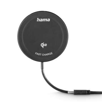 Hama QI2-Magnet Wireless Charger 15W Black