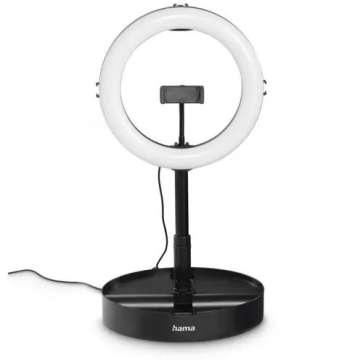 Hama SpotLight FoldUp 102 II LED Ringlight for Smartphone Hama SpotLight FoldUp 102 II LED Ringlight for Smartphone