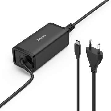 Hama 00200024 5-20V / 5A 100W Type-C Univerzális hálózati notebook töltő