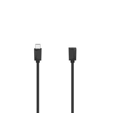 Hama USB3.2 Gen1 Type-C 5Gbit/s (240W) cable 0,5m Black Hama USB3.2 Gen1 Type-C 5Gbit/s (240W) cable 0,5m Black