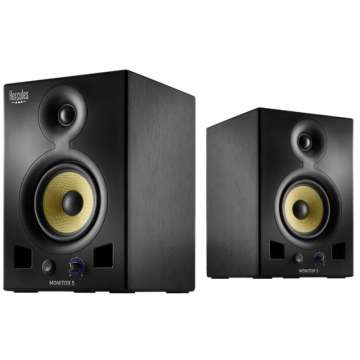 Hercules Monitor 5 XLR Speaker Black