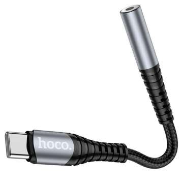 Hoco LS33 USB-C - 3,5mm jack Audio adapter Black Hoco LS33 USB-C - 3,5mm jack Audio adapter Black