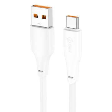 Hoco X93 Force 100W USB-A to USB-C charging data cable 1m White
