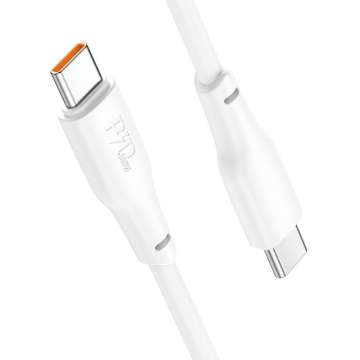 Hoco X96 100W USB-C to USB-C charging cable 1m White