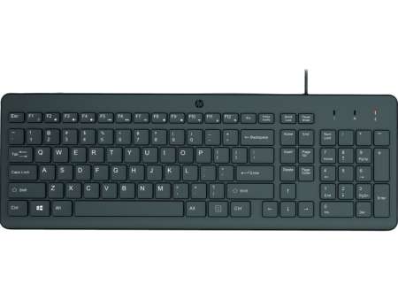 HP 150 Wired Keyboard Black HU