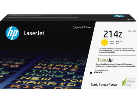 HP 214Z Yellow toner HP 214Z Yellow toner