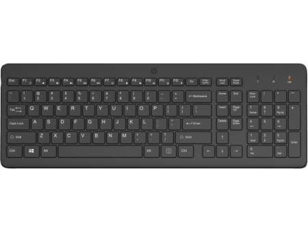 HP 225 Wireless Keyboard Black HU