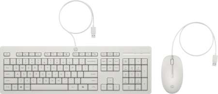 HP 225 Wired Keyboard Combo White US HP 225 Wired Keyboard Combo White US