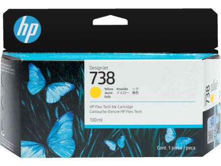 HP 498N7A (738) Yellow tintapatron