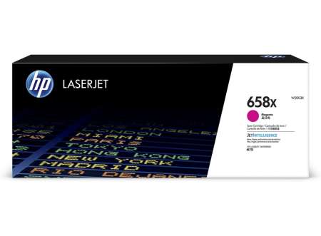 HP 658X Magenta toner