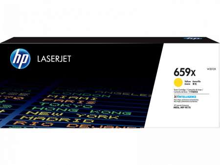 HP 659X Yellow toner