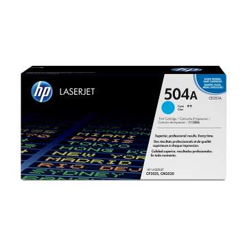 HP CE251A (504A) Cyan toner HP CE251A (504A) Cyan toner