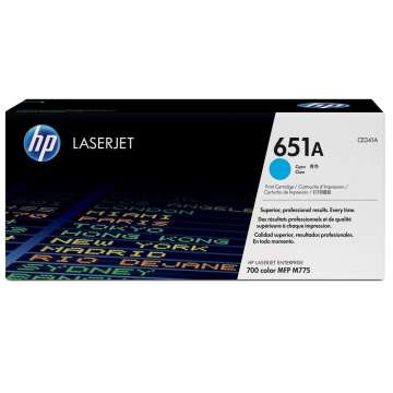 HP CE341A (651A) Cyan toner HP CE341A (651A) Cyan toner