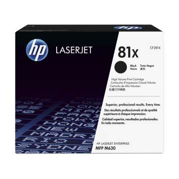 HP CF281X (81X) Black toner HP CF281X (81X) Black toner