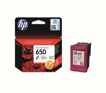 HP CZ102AE (650) Color tintapatron
