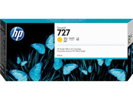 HP F9J78A (727) Yellow tintapatron 300ml HP F9J78A (727) Yellow tintapatron 300ml