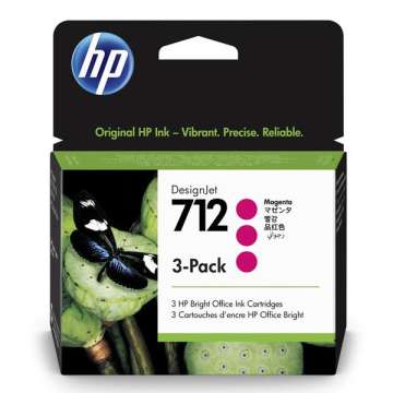 HP 3ED78A (712) Magenta tintapatroncsomag (3pack)