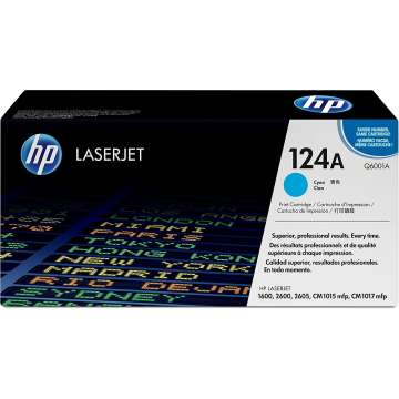 HP Q6001A (124A) Cyan toner