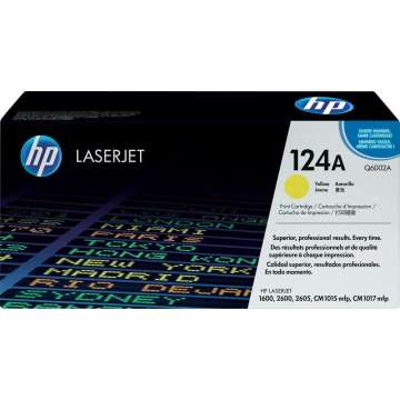 HP Q6002A (124A) Yellow toner HP Q6002A (124A) Yellow toner