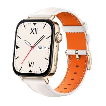 Huawei Watch Fit 3 White Leather Strap