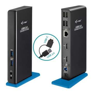 I-TEC USB 3.0/USB-C Dual HDMI Docking Station Black I-TEC USB 3.0/USB-C Dual HDMI Docking Station Black