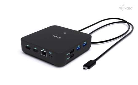 I-TEC USB-C DP Dual HDMI Docking Station with Power Delivery 100W I-TEC USB-C DP Dual HDMI Docking Station with Power Delivery 100W