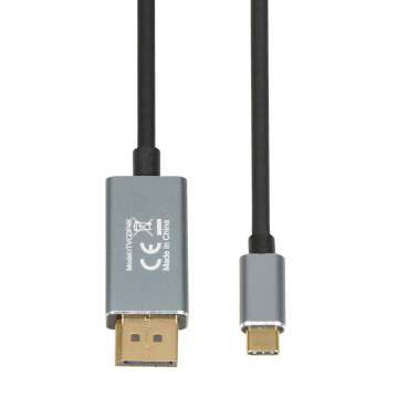 iBox ITVCDP4K USB-C - DisplayPort Cable 1,8m Black iBox ITVCDP4K USB-C - DisplayPort Cable 1,8m Black