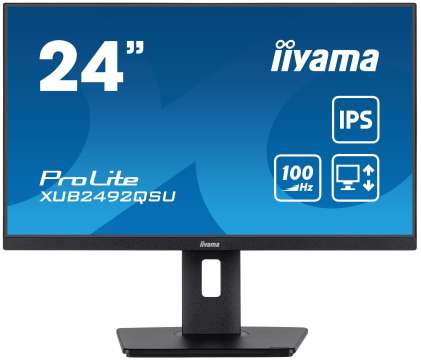 iiyama 24" ProLite XUB2492QSU-B1 IPS LED