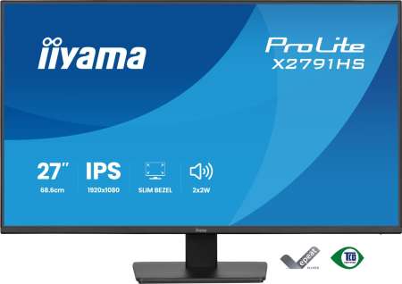 iiyama 27" ProLite X2791HS-B1 IPS LED iiyama 27" ProLite X2791HS-B1 IPS LED