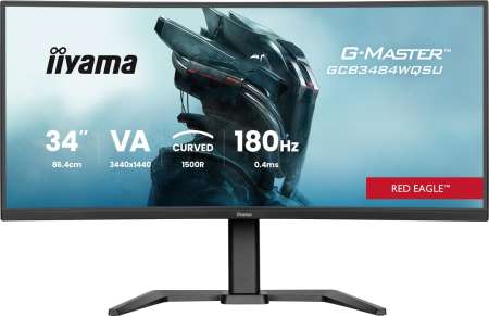 iiyama 34" G-Master GCB3484WQSU-B1 LED Curved iiyama 34" G-Master GCB3484WQSU-B1 LED Curved